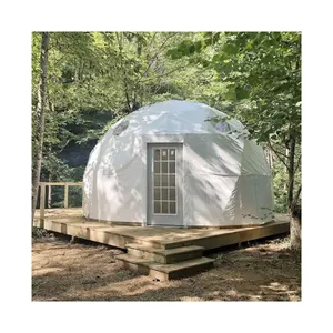Tenda kubah geodesic kualitas tinggi kustom rumah dome prefabrikasi pesta pernikahan marquee pabrik langsung