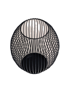 Imaiwill Nordic Modern <b>Black</b> Metal <b>Candlestick</b> <b>Holders</b> Golden Iron Lantern Stand Handmade Durable Home Decor Birthday Wedding - Product Image 1