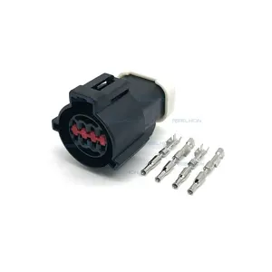 8 Pin Round Black Female Sealed Wire Harness Plug Waterproof Automotive Connector For Ford DJ70810A-1.5-21