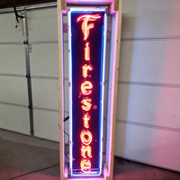Enseigne LED néon personnalisée rétroéclairée avec cadre métallique, verre haute résistance, étanche IP65, multicolores, pour maisons, salons de manucure et entreprises