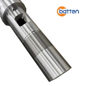 Husillo y Cilindro para Moldeo por Inyección Langge 320T D70 y 650T D90, Utilizados para Cajas de Frutas Recicladas de PP y PE - Product Image 6