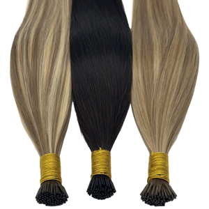 Extensions <span class=keywords><strong>de</strong></span> cheveux humains brun foncé <span class=keywords><strong>de</strong></span> la meilleure qualité les <span class=keywords><strong>plus</strong></span> populaires I Tip Keratin - Product Image 3