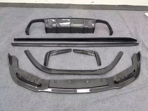Kit de Carrocería para BMW M8, Estilo VORS Mejorado, Fibra de Carbono, Alerón Delantero, Faldones Laterales, Difusor - Product Image 6