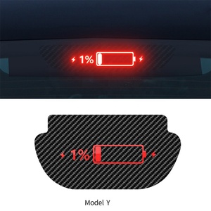 Autocollant pour feux de freinage Accessoires de voiture Autocollant de modification de projection de feux de freinage pour <span class=keywords><strong>Tesla</strong></span> Model Y - Product Image 5