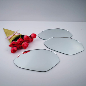 2mm màu xanh xe gương sáng và rõ ràng xe trở lại gương chiếu hậu xe tự động lồi gương mà không có khung - Product Image 4