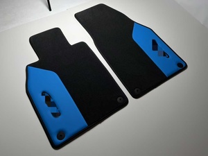 Tapis de sol de luxe avec bordure en fibre de carbone pour <span class=keywords><strong>Porsche</strong></span> 911 GT3, tapis de voiture personnalisables avec emblème GT3 - Product Image 1