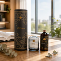 Diffuseur de parfum de luxe en gros 500 ml pour hôtel et maison, huile essentielle d'aromathérapie longue durée, sans alcool, fait main, sans plomb, frais