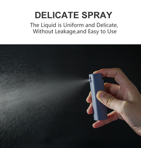 Chất Lượng Cao Xách Tay 10 15 20 30Ml Mini Ống Vuông Chai Với Bơm Phun Sương Sương Rỗng Nhựa Nước Hoa & Nước Rửa Tay - Product Image 3