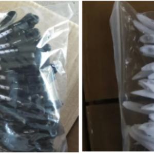 Attaches élastiques écologiques à livraison rapide pour la fixation des bâches d'échafaudage, attaches en fil de latex bleu élastique pour la tension et la fixation. - Product Image 4