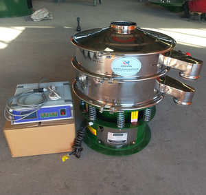 Haute efficacité 600mm ultrasons traitement des aliments vibrant écran équipement moteur acier inoxydable 3 couches 80-600 criblage de maille - Product Image 4