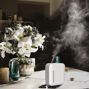 : Di alta qualità nospill vasi di ceramica kittle casa jo malone auto tipo di ventilatore freddo mist wifi profumo mini diffusore di olio e hunmifier