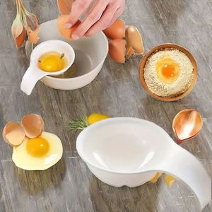 Zenidoo Lzd Séparateur de jaunes d'œufs manuel en silicone, filtre à clip, fournitures de pâtisserie durables, lavage à la main uniquement, cuisine domestique - Product Image 2