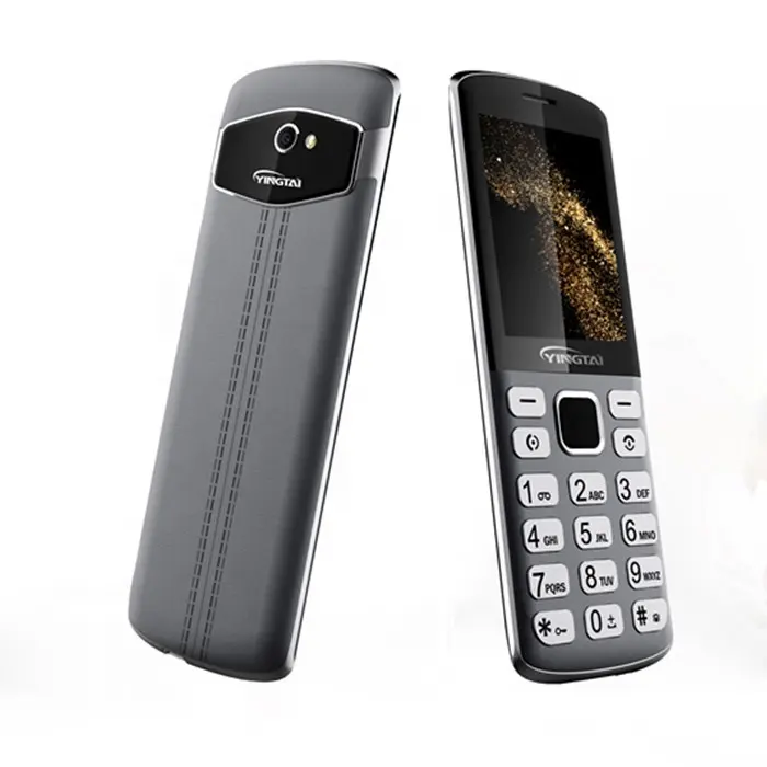 Keypad mobile phone 2.4 inch quad band gsm ultra thin feature phone