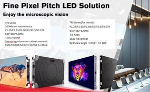 Ultra-thin 640x640mm Die Cast Aluminum Cabinet P2 P2.5 P3 Indoor Digital Led <b>Display</b> Screen Video <b>Wall</b> Fixed Led Indoor Fixed - Product Image 4
