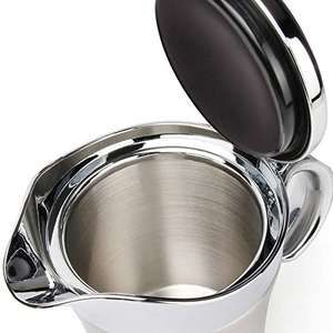 450ml <strong>Gravy</strong> <strong>Jug</strong> Double Wall Stainless Steel Sauce Pot <strong>Jug</strong> with Spout Hinged Lid Dishwasher Safe Insulated <strong>Gravy</strong> Boat - Product Image 5