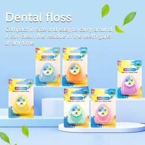 ด้ายไนล่อนเคลือบแว็กซ์50เมตรทนทานต่อการสึกหรอของมิ้นท์ปรุงแต่งช่องปากทำความสะอาดฟันแบบกล่องทำความสะอาดฟันสด - Product Image 5