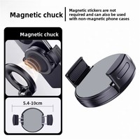 Support magnétique pour téléphone monté sur voiture, clip de fixation universel pour téléphone, support magnétique