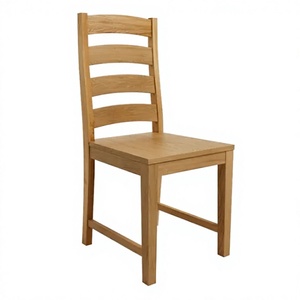 Fauteuil de designer Timberight, moderne, en bois massif et cuir, avec dossier capitonné, pliable pour la salle de sport - Product Image 4