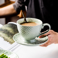 Vaisselle en céramique de style nordique, ensemble de bols et d'assiettes ménage riz soupe bol à nouilles, assiette à légumes petit déjeuner tasse à café