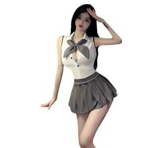 ชุดชั้นในเซ็กซี่ สไตล์นักเรียน ชุดนักเรียนหญิง ชุดยูนิฟอร์ม ชุดยั่วยวน ไซส์มาตรฐาน ชุดยั่วยวนใจ Qqny - Product Image 5
