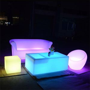 Venta al por mayor, bar, uso al aire libre o interior, plástico, vino y bebida, muebles, alto cubo <span class=keywords><strong>de</strong></span> hielo LED - Product Image 2