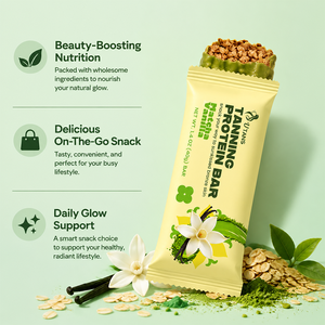Barra de Proteína Bronceadora de Etiqueta Privada para Mayoristas: Alimento de Belleza con Alto Contenido de Colágeno y Nutrición Diaria para un Brillo Bronceado - Product Image 4
