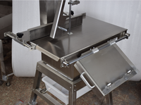 Machine à scier les os de boucher sur pied, machine à scier les os de bœuf, de porc, de poisson, de viande