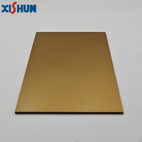 Feuille de miroir argenté Feuille de verre acrylique miroir doré 1mm 1.5mm 2mm 2.5mm 3mm