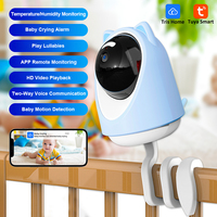Nueva Cámara Inteligente para Monitoreo de Mascotas, Audio Bidireccional, Seguridad Inalámbrica, WiFi Inteligente, Aplicación, Visión Nocturna HD, Pantalla de 3.6 Pulgadas, Ángulo Amplio de 360°