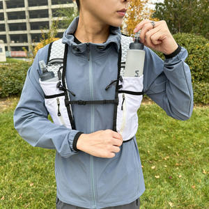 Mochila de Ciclismo Multibolsillos, Impermeable, Portátil, de Poliéster, Chaleco Deportivo para Exteriores, Chaleco para Correr, Bolsa de Hidratación para Trotar - Product Image 3