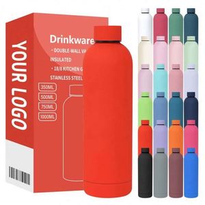 Custom Logo Double Wall Vacuum Insulated <b>Bottles</b> 350ML 500ml <b>Small</b> Mouth Stainless Steel Sports <b>Water</b> <b>Bottle</b> for Travel - Product Image 3