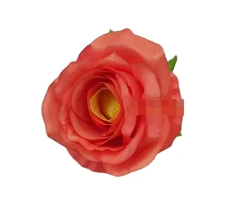 9 कलर्स 9 सेमी DIY कृत्रिम गुलाब के फूल हेड रेशम सजावटी फूल सुपरमार्केट पृष्ठभूमि DIY रोड एलईडी वेडिंग वॉल फूल बाउक