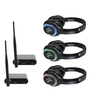 Sistema de Discoteca Silenciosa, Transmisor de Discoteca Silenciosa y Auriculares para DJ, Sonido Estéreo de Alta Fidelidad, Auriculares para Fiesta Silenciosa, Auriculares Retekess TA003 - Product Image 2