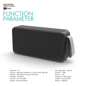 Mini enceinte XS Max, sans fil, haut-parleur BT, Portable, musique, promo - Product Image 5