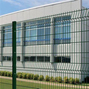 Galvanized Iron Security Fence V <strong>Type</strong> Design 4mm 5mm Folded Height Hot Pour Black Weld Grid for Garden 3D Modelling Included - Product Image 4