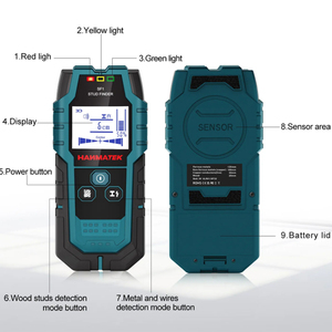 SF1 LCD <b>HD</b> Wood Studs Stud Finder Metal Detection Live <b>Cable</b> Depth Measurement 5-Minute Auto-Off SF1 Metal Detector SF1 - Product Image 4