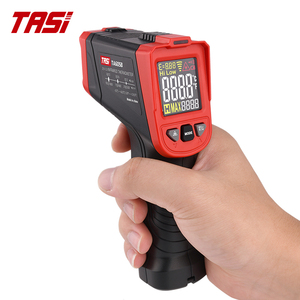 Thermomètre infrarouge numérique professionnel TASI TA605B 680C 1256F Thermomètre laser Pyromètre IR sans contact Écran couleur VA CE - Product Image 1