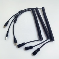 Accessoire de prise d'aviation étanche IP67 WEIPU, câble de connecteur série SA12 WEIPU