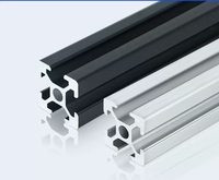 Profilé d'extrusion en aluminium à fente en T robuste, grande taille, pour cadre d'imprimante 3D, structure industrielle en aluminium de haute rigidité et de précision