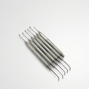 เครื่องมือขูดหินปูนแบบสองด้าน Universal Curette สำหรับงานทันตกรรม ทำจากสแตนเลส ใช้งานด้วยมือ ปลายหยัก - Product Image 2