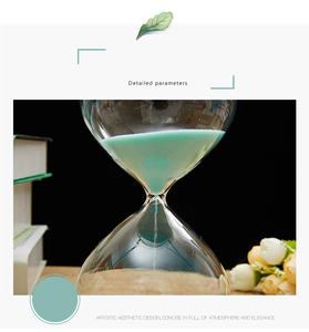 تفلطح الأزرق الرمال الساعة الرملية 20 دقائق مختلف نماذج ساعات رملية مع الأزرق الرمال - Product Image 5