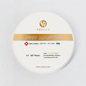 Yucera Pro Master Harga blok zirkonia terjangkau 100% gigi keramik TOSOH bersertifikat - Product Image 1