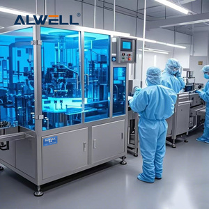 Gmp-chứng nhận tự động lọ điền Máy bột Máy làm đầy chất lỏng - Product Image 1