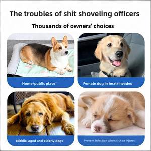 Pañales Desechables Transpirables para Perros Hembras, Pañales para Perros con Absorción Instantánea, Pañales Fisiológicos para Perros - Product Image 2