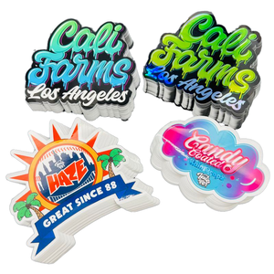 Custom Logo Outdoor UV Resistant PVC Adhesive Label <b>Sticker</b> Die Cut <b>Vinyl</b> for Outdoor Usage Personalized Packaging Labels - Product Image 1