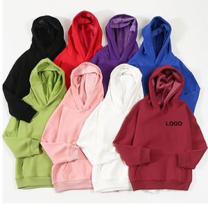 Sweat-shirt à capuche personnalisé avec logo pour bébés garçons et filles, unisexe, avec doublure en polaire, sweat-shirts à capuche pour tout-petits, enfants, adolescents - Product Image 1