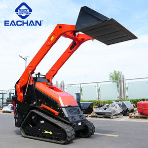 EACHAN Mini chargeuse compacte à moteur diesel Euro 5 Petite chargeuse à commande hydraulique Chargeuse compacte à chenilles pour ferme - Product Image 6