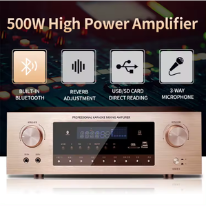 Professional QTV Good White <b>Amplifier</b> <b>Speaker</b> Home Theatre Smart Set Machine Order - Product Image 5