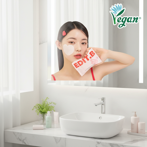 EDIT.B Joyfull Heart All-In-One 30P Good Quality Face Washing Cleansing Pad - Product Image 3