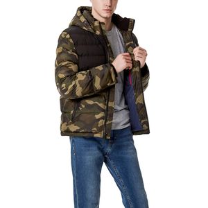 Chaqueta de invierno informal para hombre, hecha a medida, de alta calidad, con capucha fija, para actividades al aire libre. - Product Image 4